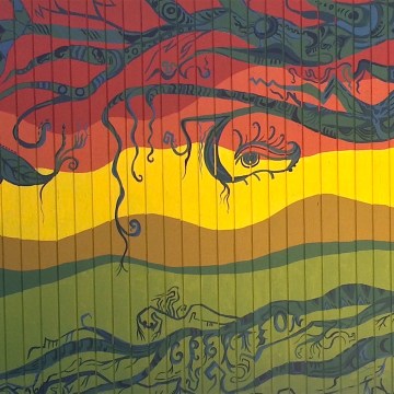 Creation Collaboration Mural by Gigi Douglas